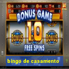 bingo de casamento