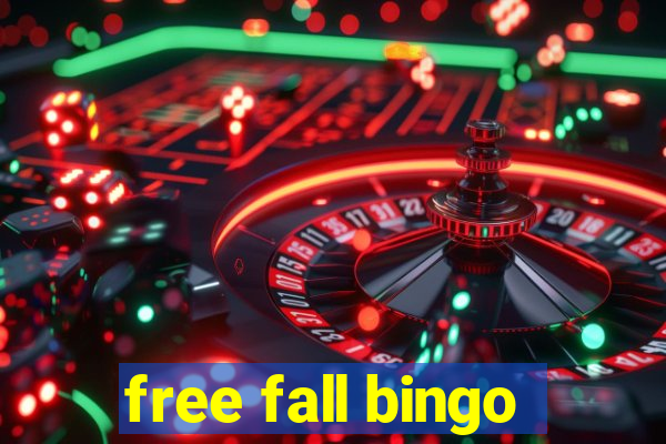 free fall bingo