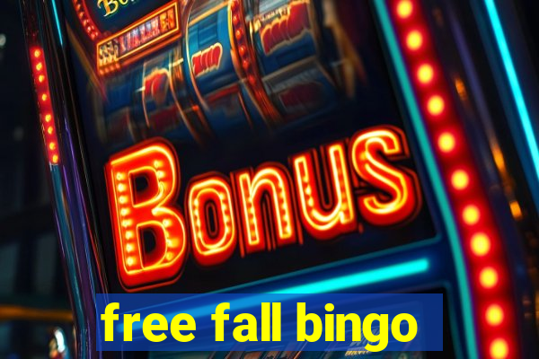 free fall bingo