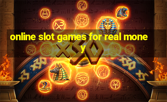 online slot games for real money