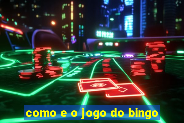 como e o jogo do bingo