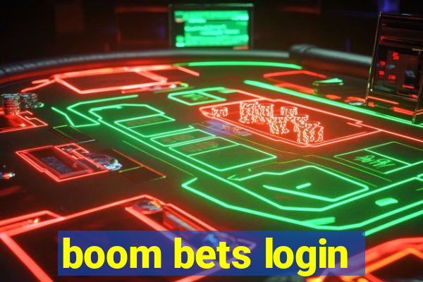 boom bets login