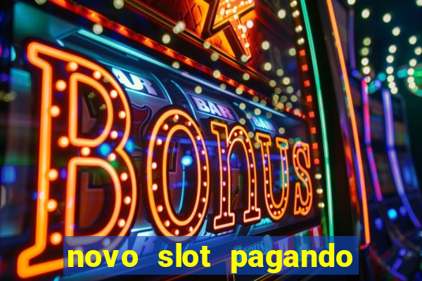 novo slot pagando no cadastro