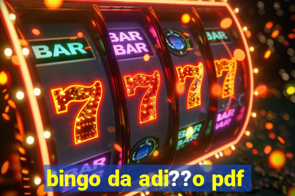 bingo da adi??o pdf