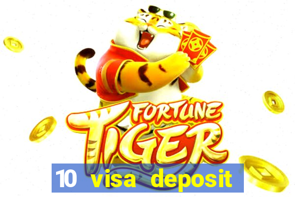 10 visa deposit casinos australia