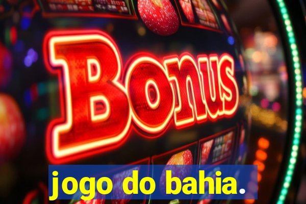 jogo do bahia.