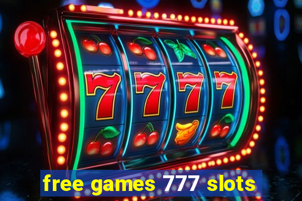 free games 777 slots