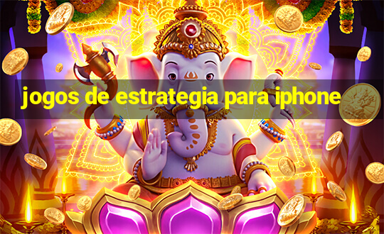 jogos de estrategia para iphone