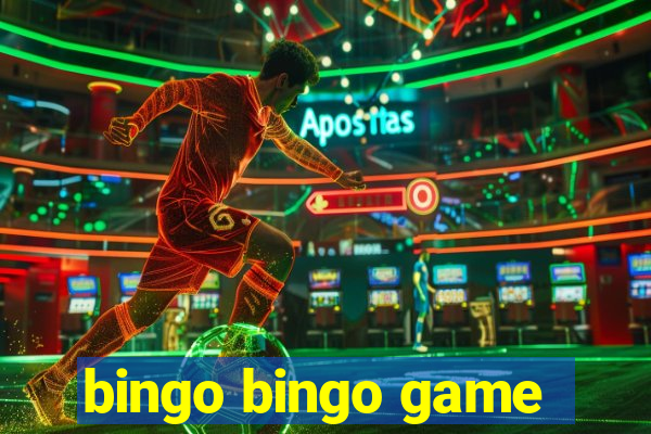 bingo bingo game