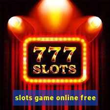 slots game online free