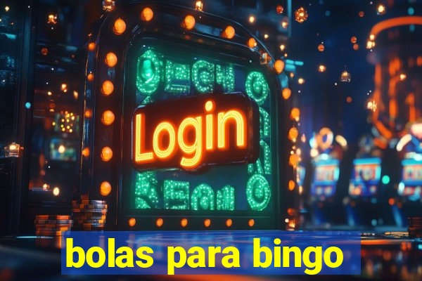 bolas para bingo