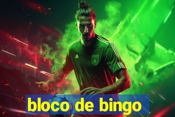 bloco de bingo