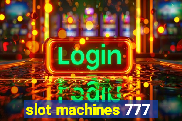 slot machines 777