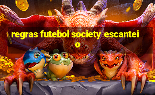 regras futebol society escanteio