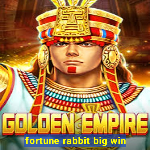 fortune rabbit big win