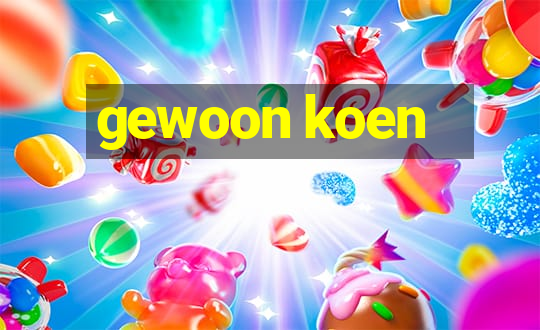 gewoon koen