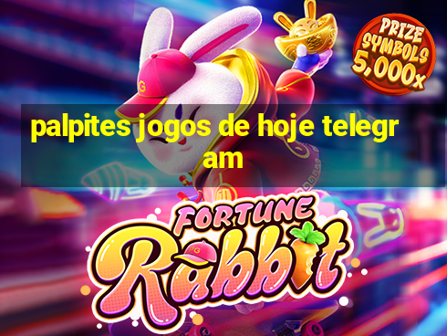 palpites jogos de hoje telegram