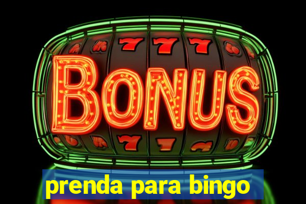 prenda para bingo