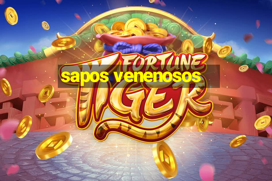 sapos venenosos