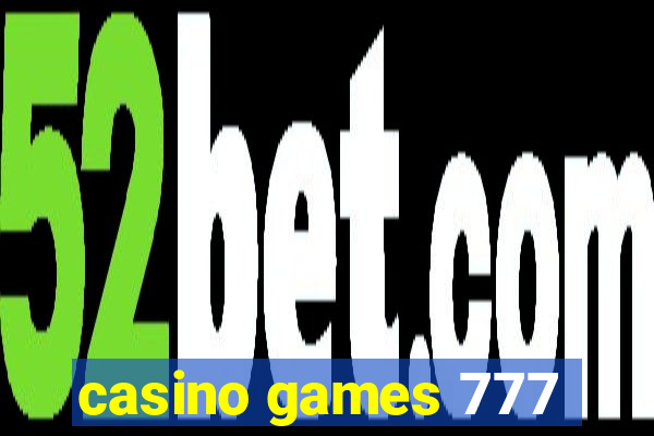 casino games 777