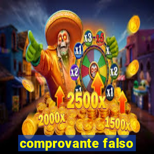 comprovante falso