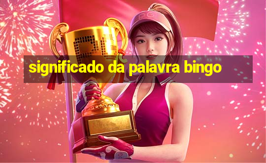 significado da palavra bingo