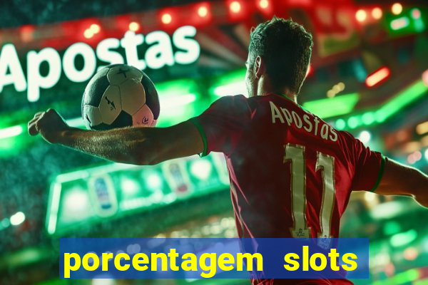 porcentagem slots tempo real