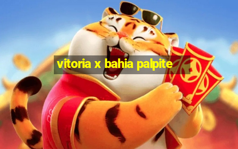 vitoria x bahia palpite