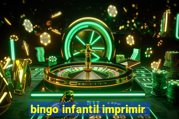 bingo infantil imprimir