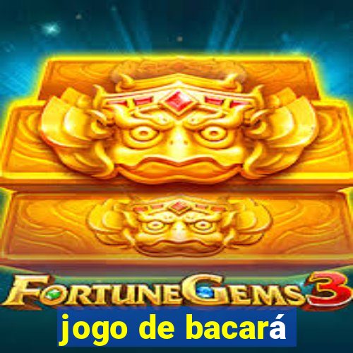 jogo de bacará