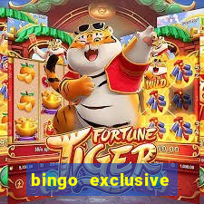 bingo exclusive bingo online