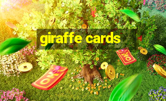 giraffe cards