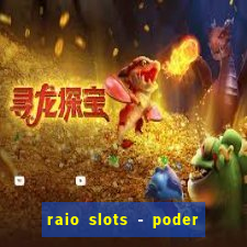 raio slots - poder de zéus