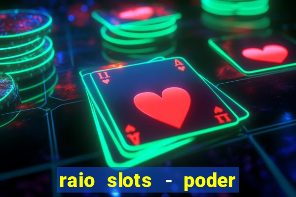 raio slots - poder de zéus