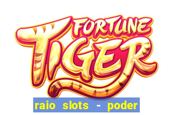 raio slots - poder de zéus