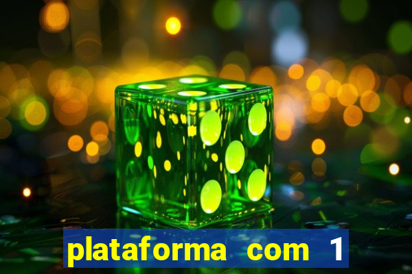 plataforma com 1 real de deposito