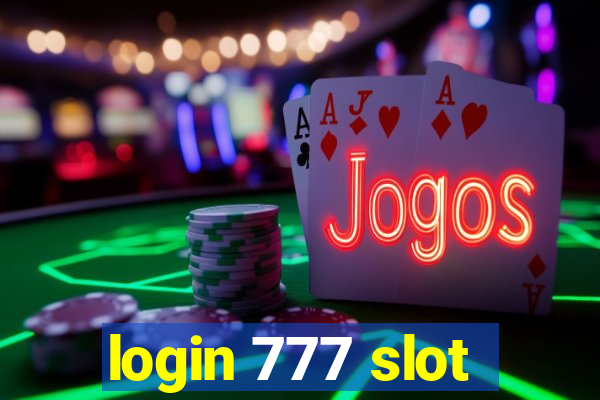 login 777 slot