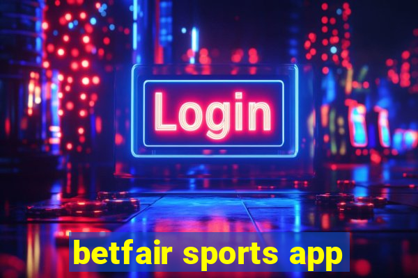 betfair sports app