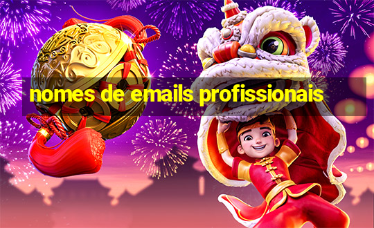 nomes de emails profissionais