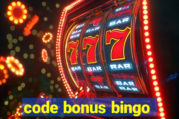 code bonus bingo