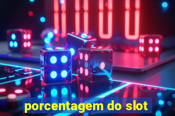 porcentagem do slot