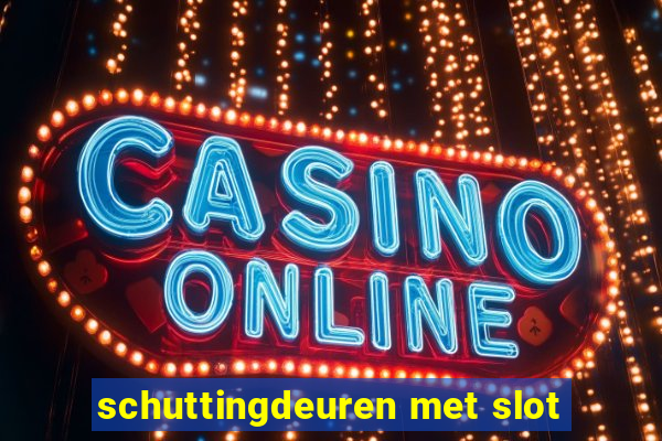 schuttingdeuren met slot