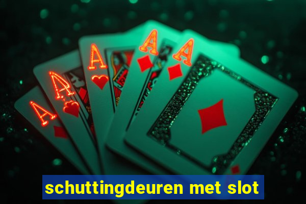 schuttingdeuren met slot