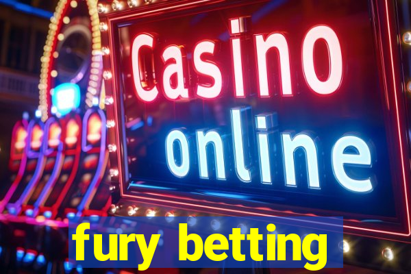 fury betting