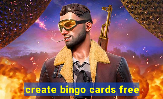 create bingo cards free