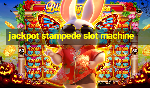 jackpot stampede slot machine