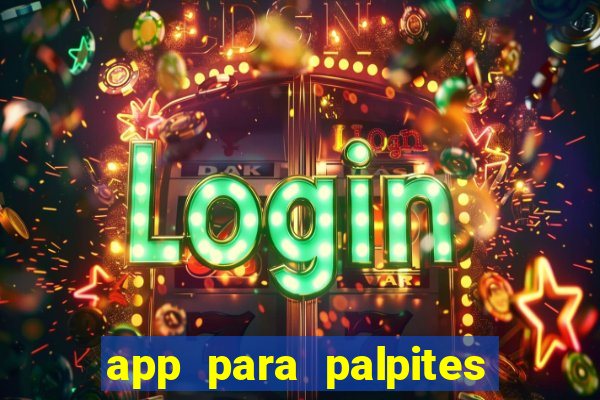 app para palpites de jogos