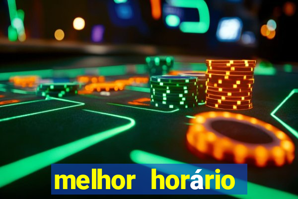 melhor horário para jogar fortune mouse hoje