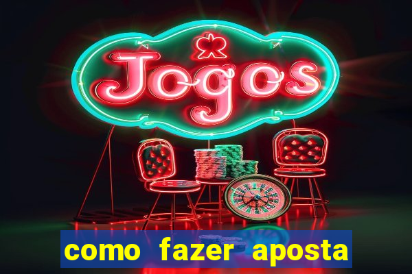 como fazer aposta no jogo do bicho pela internet