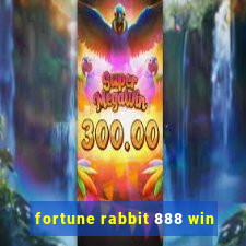 fortune rabbit 888 win